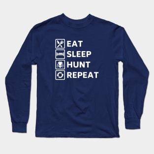 Eat Sleep Hunt Repeat Long Sleeve T-Shirt